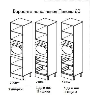 Горизонт мебель ева 60