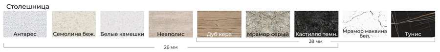 Кухня «ЭКО+» Набор 2 (2000мм х 1616мм) Модульная в Нижнем Новгороде фото №12