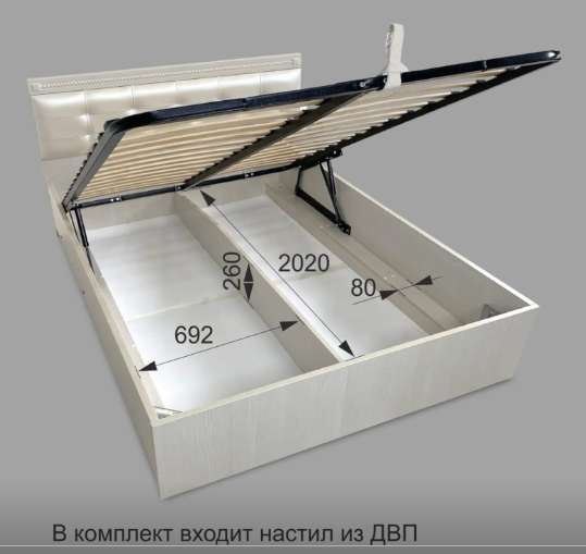Кровать «Азалия» 1,2м 1,4м 1,6м, 1,8м с подъемным мех. (Аквилон) в Нижнем Новгороде фото №4