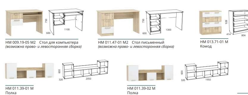 Набор мебели «Фанк» комплектация 2 (Сильва) в Нижнем Новгороде фото №4