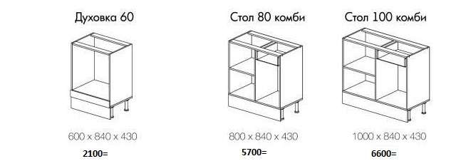 Кухня «Принцесса» 1,5м и 2,0м (модульная) в Нижнем Новгороде фото №17