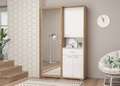 Прихожая «Иннэс-4» Дуб крафт золотой/Белый (Диал) None